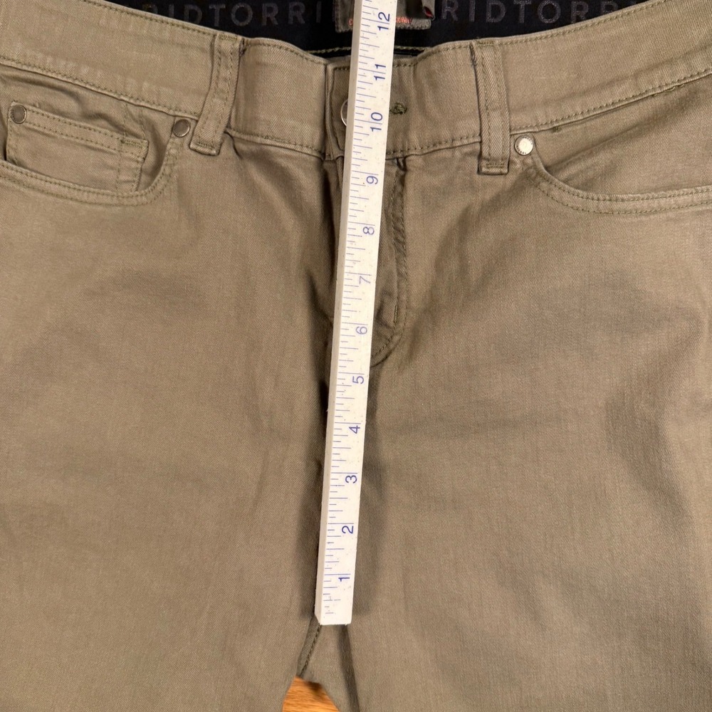 Torrid Crop Bombshell Skinny Pants Size 18 Olive Green Super Soft Stretch Twill - Picture 5 of 10